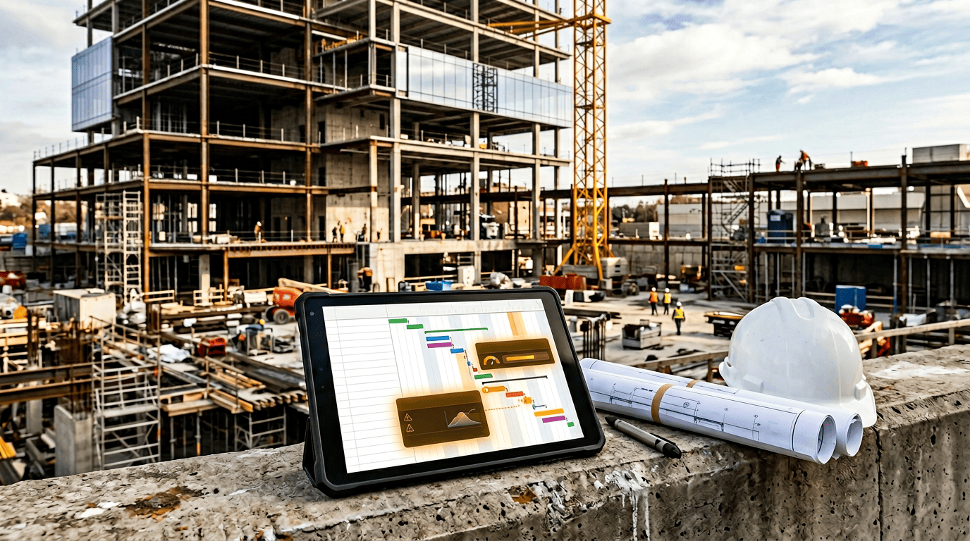 AI-assisted construction project planning and scheduling