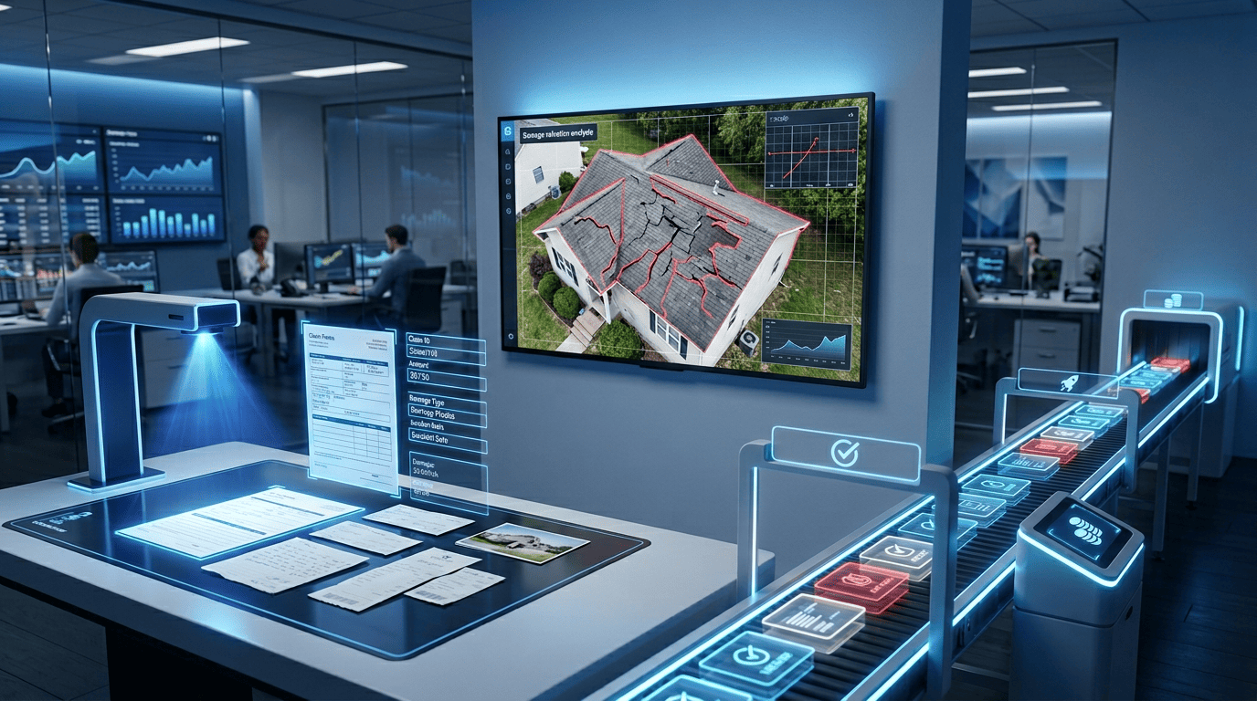 Automated insurance claims and property assessment workflows
