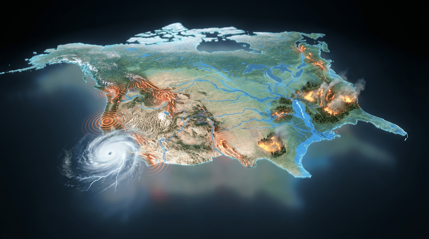 Natural disaster modeling and insurance forecasting with AI