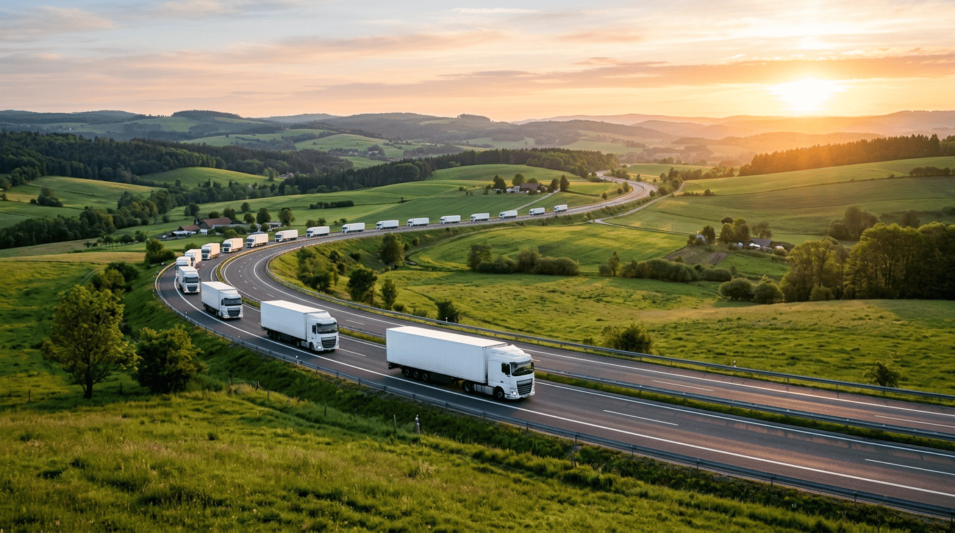 AI network planning and route optimization for logistics fleets